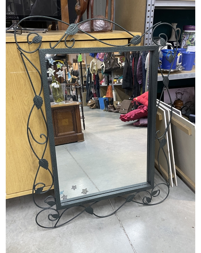 Miroir en Fer Forgé :...