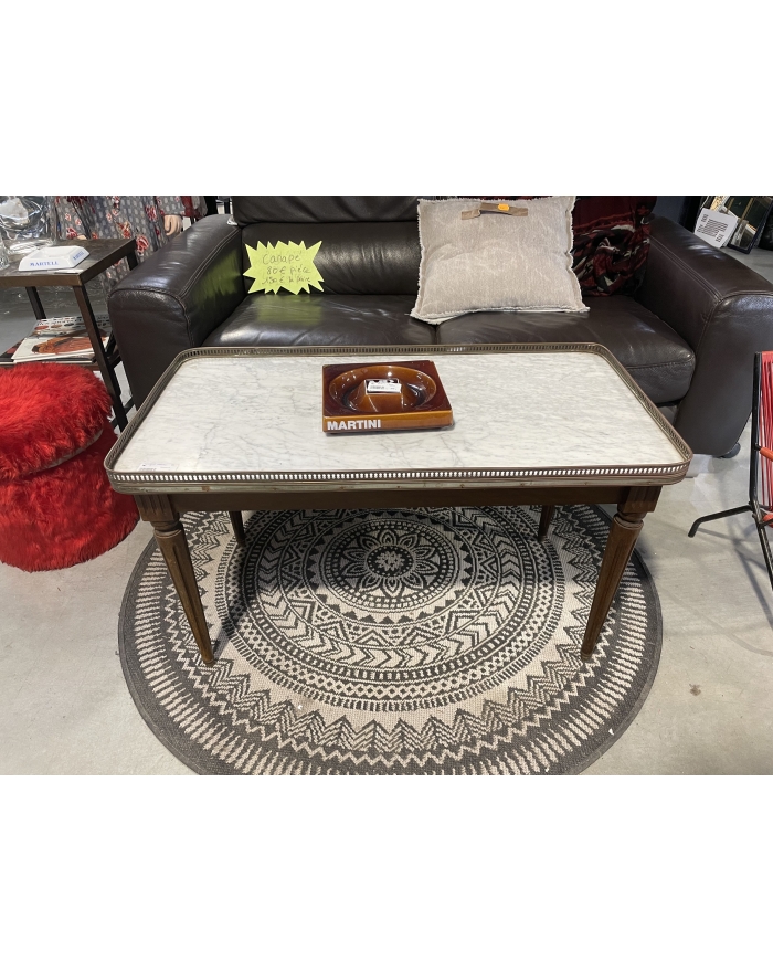 Table basse en marbre et...