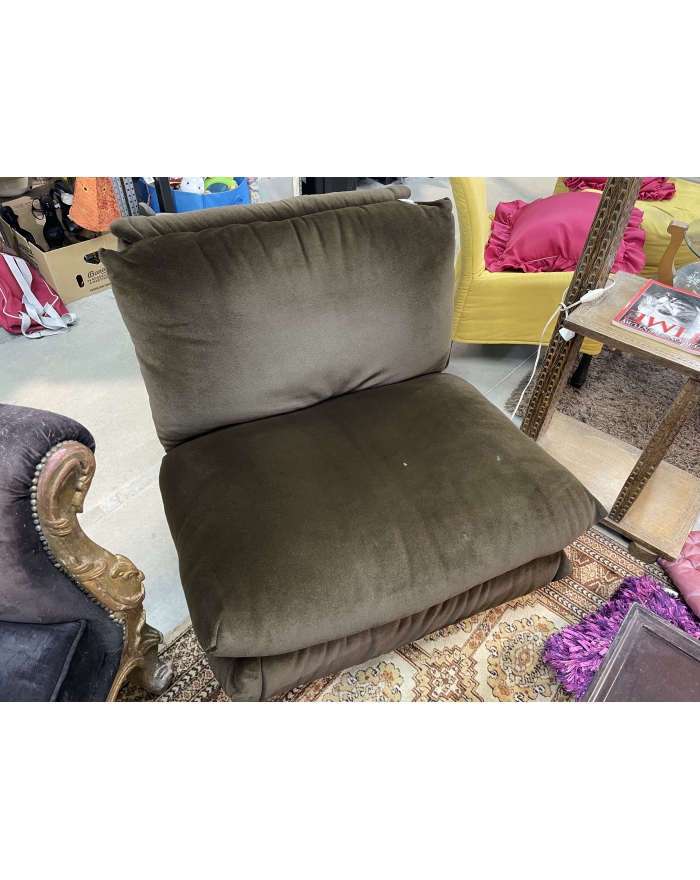 Chauffeuse en velours...