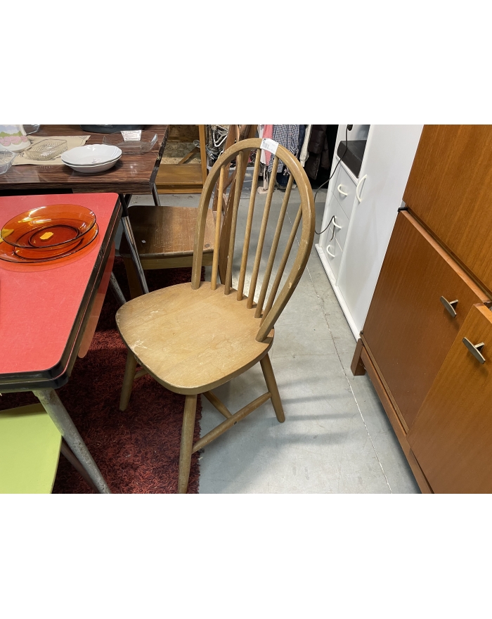 Chaise vintage en bois