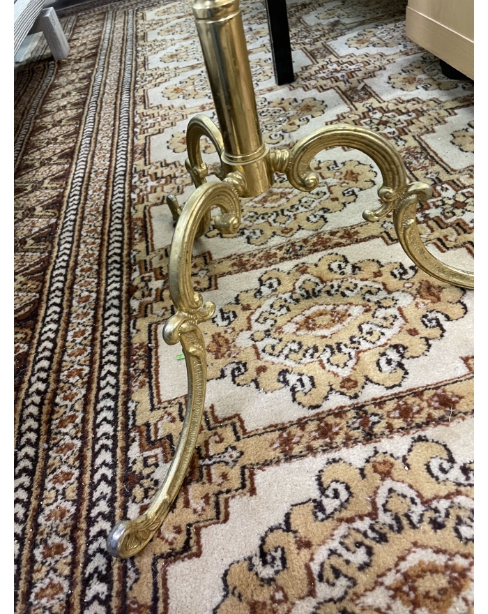 Table d'appoint en laiton